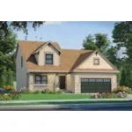 Country House Plan Front of Home - Woodboro Country Home 026D-2093 - Shop House Plans and More