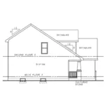 Country House Plan Left Elevation - Woodboro Country Home 026D-2093 - Shop House Plans and More