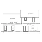 Country House Plan Rear Elevation - Woodboro Country Home 026D-2093 - Shop House Plans and More