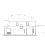 Craftsman House Plan Right Elevation - Finnigan Craftsman Home 026D-2102 - Shop House Plans and More