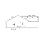 Traditional House Plan Left Elevation - Fieldstone Lane Duplex Home 026D-2115 - Shop House Plans and More