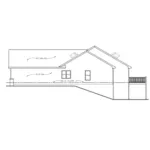 Ranch House Plan Right Elevation - Steel Valley Ranch Home 026D-2126 - Shop House Plans and More