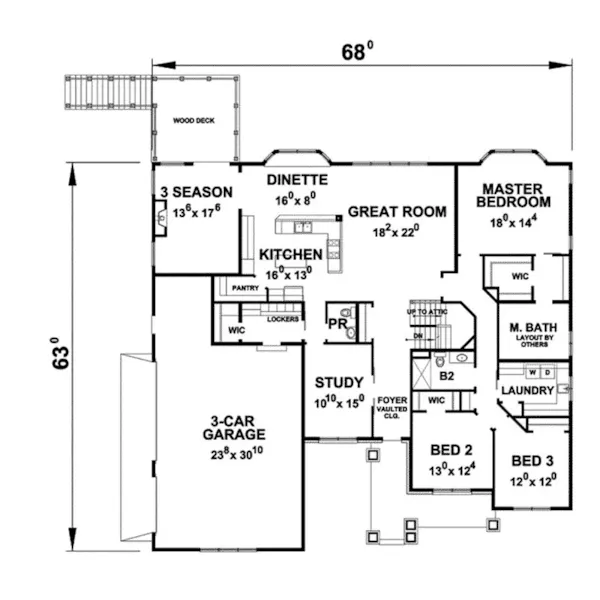 Luxury House Plan First Floor - Pearl Place Luxury Home 026D-2146 - Shop House Plans and More