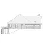 Luxury House Plan Left Elevation - Pearl Place Luxury Home 026D-2146 - Shop House Plans and More