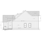 Modern Farmhouse Plan Right Elevation - Holly Hill Ranch Home 026D-2157 - Shop House Plans and More