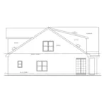 European House Plan Left Elevation - Matisse Modern Farmhouse 026D-2162 - Shop House Plans and More