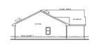 Traditional House Plan Left Elevation - Victoria Lane Multi-Family Home 026D-2176 - Shop House Plans and More