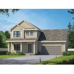 Country House Plan Front of Home - Waddell Bay Traditional Home 026D-2177 - Shop House Plans and More