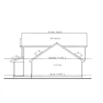 Country House Plan Right Elevation - Waddell Bay Traditional Home 026D-2177 - Shop House Plans and More