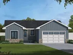 Modern Farmhouse Plan Front Photo 01 - Overbrook Hill Modern Farmhouse 026D-2179 - Shop House Plans and More