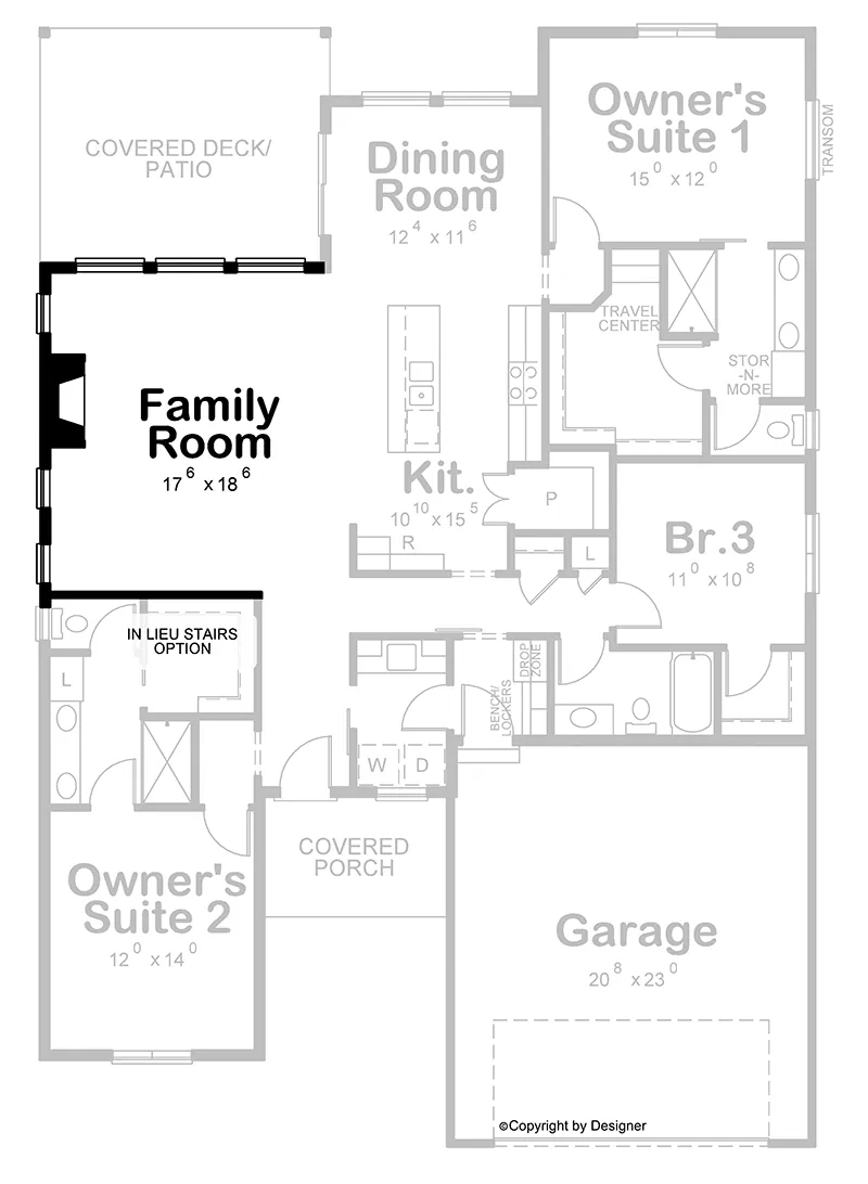 Modern Farmhouse Plan Optional Basement - Overbrook Hill Modern Farmhouse 026D-2179 - Shop House Plans and More