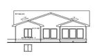 Modern Farmhouse Plan Rear Elevation - Overbrook Hill Modern Farmhouse 026D-2179 - Shop House Plans and More