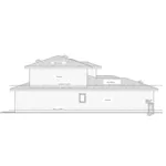 Modern House Plan Left Elevation - Crimson Shore Prairie Home 026D-2180 - Shop House Plans and More