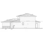 Modern House Plan Right Elevation - Crimson Shore Prairie Home 026D-2180 - Shop House Plans and More