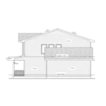 Farmhouse Plan Right Elevation - Aster Lane Modern Farmhouse 026D-2184 - Shop House Plans and More