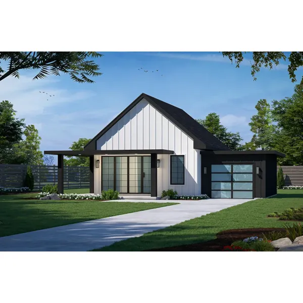 Vacation House Plan Front of Home - Elia Home 026D-2190 - Shop House Plans and More