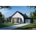 Modern Farmhouse Plan Front of Home - Elia Home 026D-2190 - Shop House Plans and More