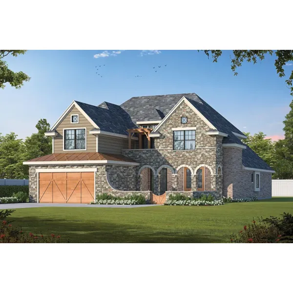 European House Plan Front of Home - Patrick Place Luxury Home 026D-2202 - Shop House Plans and More