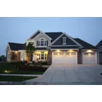 Traditional House Plan Front of Home - Summerbrooke Traditional Home 026D-2205 - Shop House Plans and More