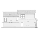 Rustic House Plan Left Elevation - Tara Pass Modern Home 026D-2206 - Shop House Plans and More