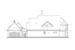 European House Plan Right Elevation - Monardo Tudor Style Home 026S-0018 - Shop House Plans and More