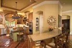 Arts & Crafts House Plan Kitchen Photo 01 - Dixmont Luxury European Home 026S-0020 - Search House Plans and More