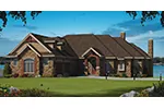 Craftsman House Plan Front of House 026S-0021