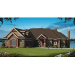 Craftsman House Plan Front of House 026S-0021