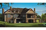 Craftsman House Plan Rear Photo 01 - Mary Clayre Creek Luxury Home 026D-0021 | House Plans and More