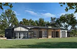 Modern House Plan Rear Photo 01 - 026S-0023 | House Plans and More