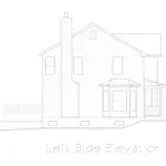 Country House Plan Left Elevation - Brighton Country Home 027D-0001 - Search House Plans and More