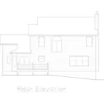 Country House Plan Rear Elevation - Brighton Country Home 027D-0001 - Search House Plans and More