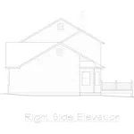 Country House Plan Right Elevation - Brighton Country Home 027D-0001 - Search House Plans and More