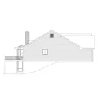 Traditional House Plan Left Elevation - Hanna Park Ranch Home 027D-0002 - Search House Plans and More