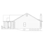 Traditional House Plan Left Elevation - Questover Traditional Home 027D-0003 - Shop House Plans and More