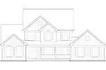 Southern House Plan Front Elevation - Grandhill Traditional Home 027D-0007 - Search House Plans and More