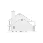 Southern House Plan Left Elevation - Grandhill Traditional Home 027D-0007 - Search House Plans and More