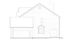 Neoclassical House Plan Right Elevation - Grandhill Traditional Home 027D-0007 - Search House Plans and More