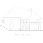 Luxury House Plan Rear Elevation - Donovan Ranch Home 027D-0008 - Search House Plans and More