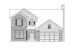 Neoclassical House Plan Front Elevation - Goodland Traditional Home 027D-0015 - Search House Plans and More