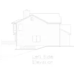 Neoclassical House Plan Left Elevation - Goodland Traditional Home 027D-0015 - Search House Plans and More