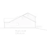 Country House Plan Right Elevation - Bryan Traditional Ranch Home 027D-0016 - Search House Plans and More