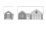 Traditional House Plan Front Elevation - Vicsford Bluff Tudor Home 027D-0018 - Shop House Plans and More