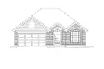 Traditional House Plan Front Elevation - Highland Hill Traditional Home 027D-0021 - Search House Plans and More