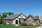 Country French House Plan Front of House 027D-0022