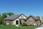 Country French House Plan Front of House 027D-0022