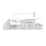 European House Plan Rear Elevation - Kirkland Manor Luxury Home 027S-0001 - Search House Plans and More