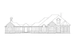 Ranch House Plan Front Elevation - Bathpage Country French Home 027S-0002 - Search House Plans and More