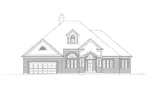 Arts & Crafts House Plan Front Elevation - Barrington Cliff European Home 027S-0004 - Search House Plans and More