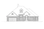 Craftsman House Plan Front Elevation - Barrington Cliff European Home 027S-0004 - Search House Plans and More